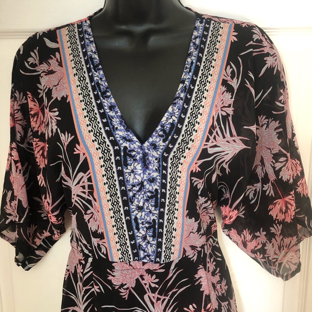 Express Floral Maxi Dress